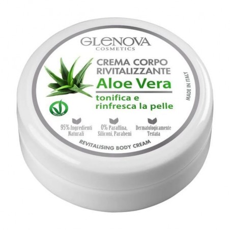 GLENOVA CREMA CORPO 120ML ALOE PROFUMERIA EAN 8056598440041 INGROSSO CREME