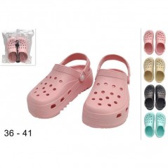 CIABATTA DONNA TRAFORATA 36-41 4 COL ARTICOLI MARE EAN 8034048662588 INGROSSO CIABATTE E SCARPE MARE