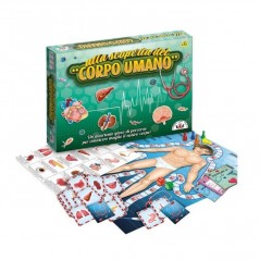 ALLA SCOPERTA DEL CORPO UMANO NEW GIOCATTOLI EAN 80005674 INGROSSO GIOCHI DI SOCIETA