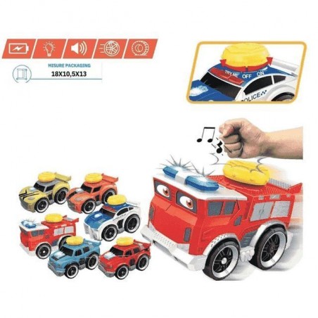 TOON CITY PLUSH AND GO EAN 8056894901925 INGROSSO MODELLINI AUTO LUCI E SUONI