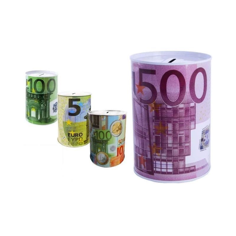 SALVADANAIO LATTA 11X13 EURO EAN 8050054114149 INGROSSO SALVADANAI E OROLOGI