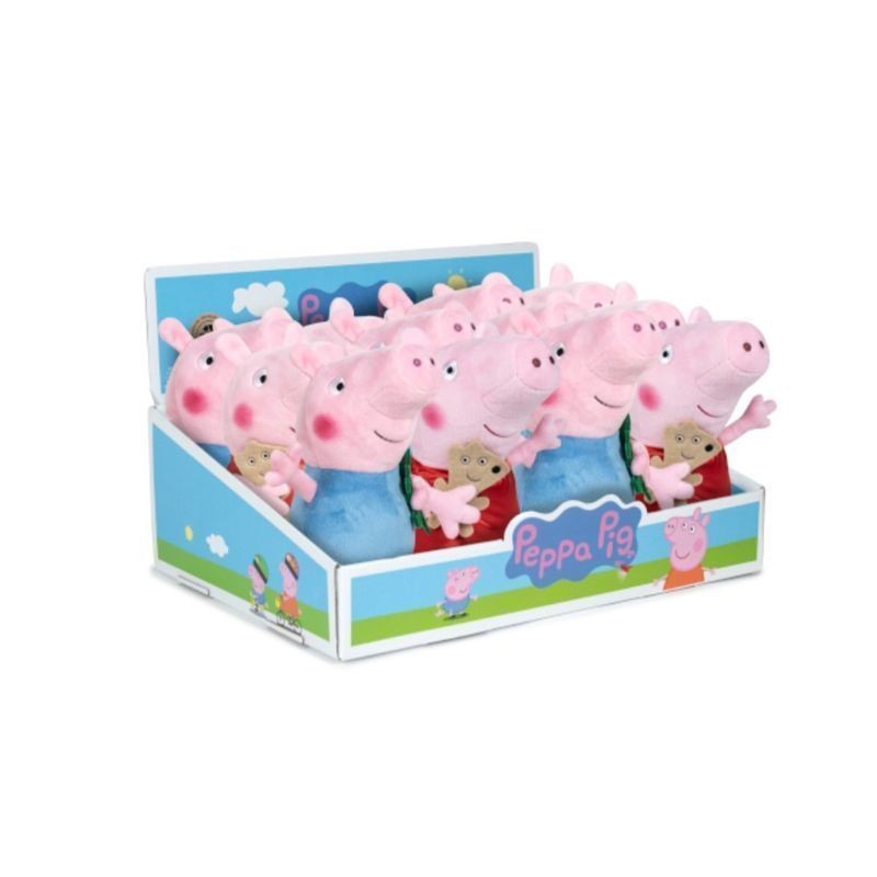 PEPPA PIG PELUCHE 20CM EAN 8410779600905 INGROSSO PELUCHE MORBIDOSI
