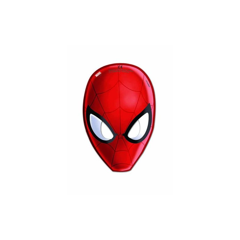 MASCHERINE SPIDERMAN WEB WARRIORS CF6 EAN 8026196290669 INGROSSO MASCHERE DI CARNEVALE