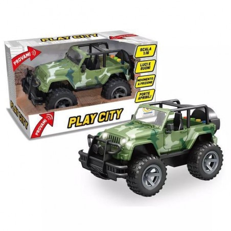 AUTO OFF ROAD A FRIZIONE SC.1:16 EAN 8017967800439 INGROSSO MODELLINI AUTO LUCI E SUONI