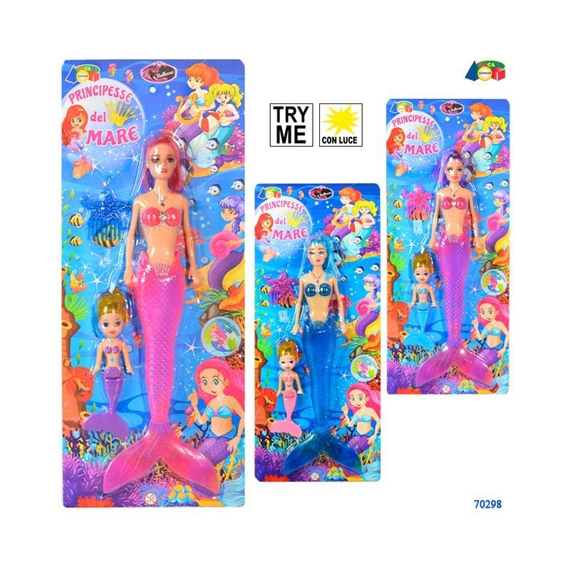 SET 2 SIRENE (1 C/LUCE +1 PICCOLA) ASS EAN 8057438022434 INGROSSO GIOCHI DA EDICOLA