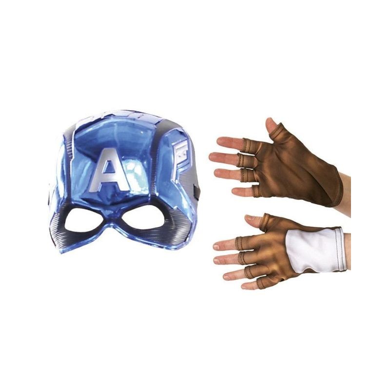 CAPIT AMERICA INF SET ACCESSORI EAN 0195884069745 INGROSSO MASCHERE DI CARNEVALE