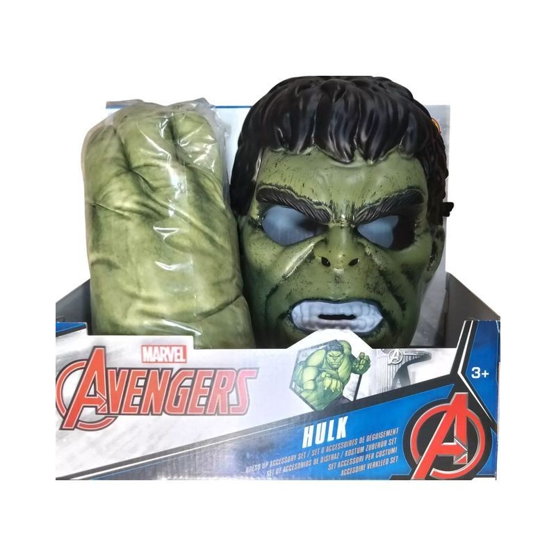 HULK INF SET ACCESSORI EAN 0195884069776 INGROSSO MASCHERE DI CARNEVALE