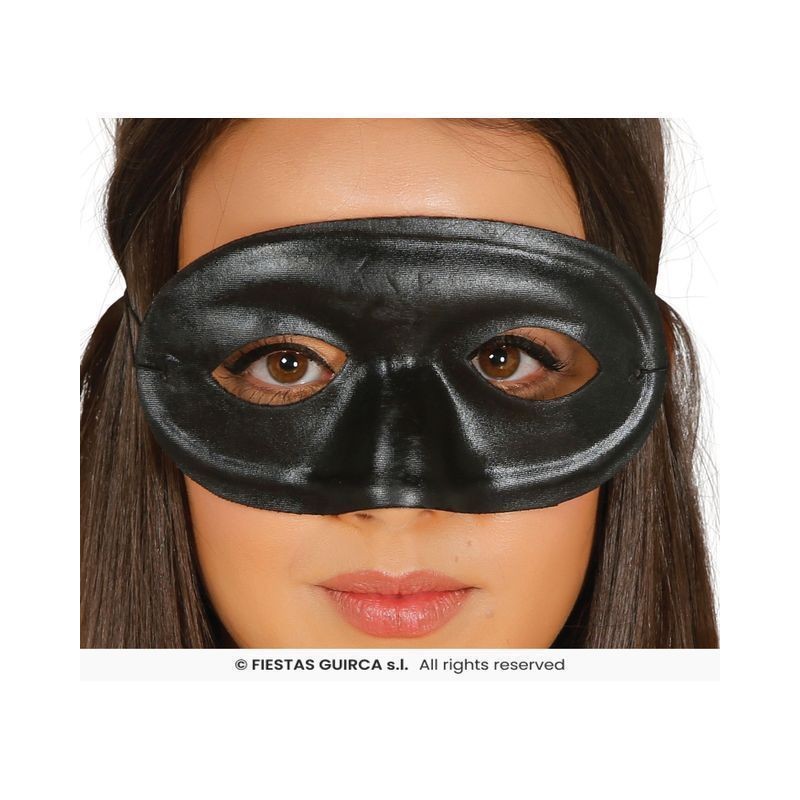 MASCHERINA COLOMBINA NERA EAN 8434077124468 INGROSSO MASCHERE DI CARNEVALE