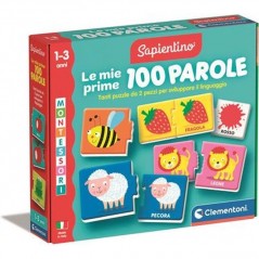 MONTESSORI BABY PRIME 100 PAROLE GIOCATTOLI EAN 8005125168514 INGROSSO GIOCHI SAPIENTINO