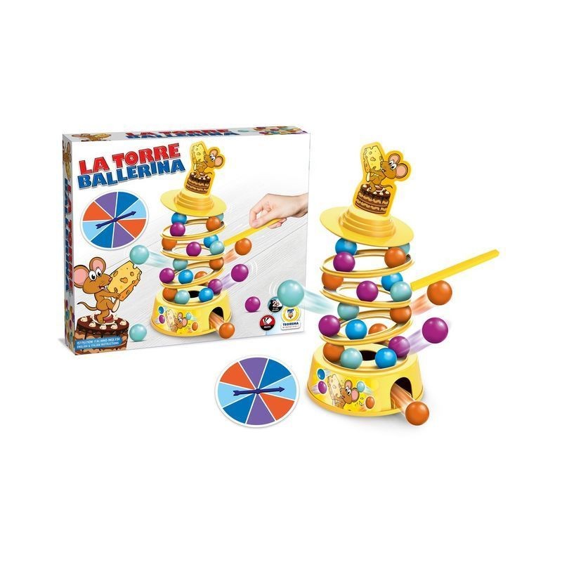 GIOCO SFIDA TORRE BALLERINA VERS. GRANDE EAN 8017967685364 INGROSSO GIOCHI DI SOCIETA