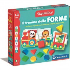 MONTESSORI BABY IL TRENINO DELLE FORME GIOCATTOLI EAN 8005125168651 INGROSSO GIOCHI SAPIENTINO
