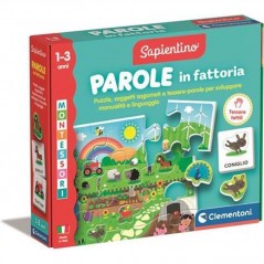 MONTESSORI BABY PAROLE IN FATTORIA GIOCATTOLI EAN 8005125168644 INGROSSO GIOCHI SAPIENTINO