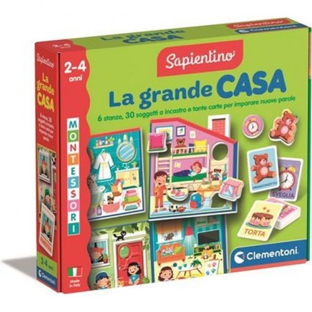 NEW CASETTA MONTESSORI GIOCATTOLI EAN 8005125168538 INGROSSO GIOCHI SAPIENTINO