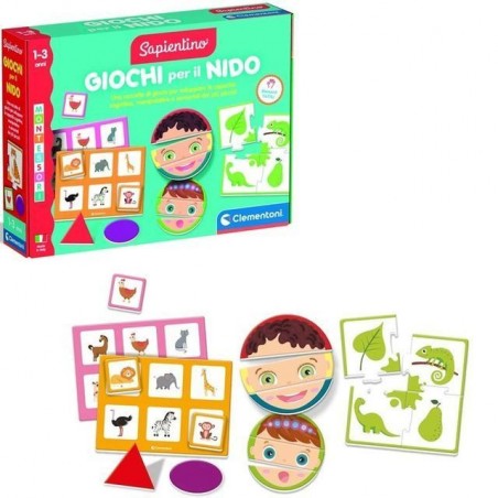 RACCOLTA GIOCHI 1-3 GIOCATTOLI EAN 8005125164691 INGROSSO GIOCHI SAPIENTINO