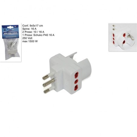 SPINA TRIPLA TEDESCA CASALINGHI EAN 8027501360114 INGROSSO SPINE E CIABATTE