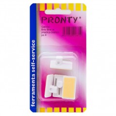 GANCI PER BRIS IN PLASTICA ADESIVI 4PZ B CASALINGHI EAN 8031554016812 INGROSSO VITI E CHIODI