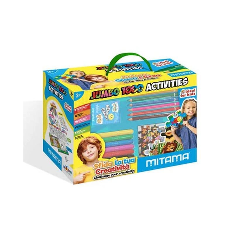 JUMBO ANIMALS 1000 ACTIVITY EAN 8026624628842 INGROSSO GIOCHI CREATIVI