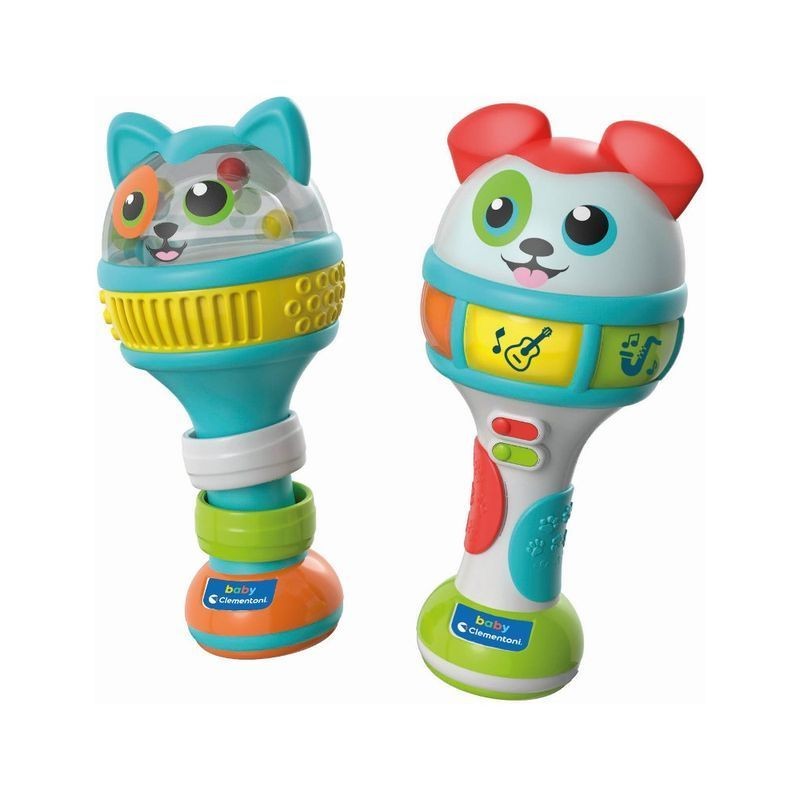 BABY MARACAS AMICI CUCCIOLI 17985 EAN 8005125179855 INGROSSO BABY CLEMENTONI