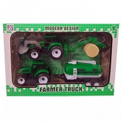 TRATTORI FATTORIA 2 PZ H17XL26XP6 CM GIOCATTOLI EAN 8033866466415 INGROSSO MODELLINI AUTO