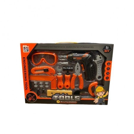 ATTREZZI DA LAVORO IN SCATOLA ASS EAN 8033866466194 INGROSSO ATTREZZI DA LAVORO GIOCATTOLO