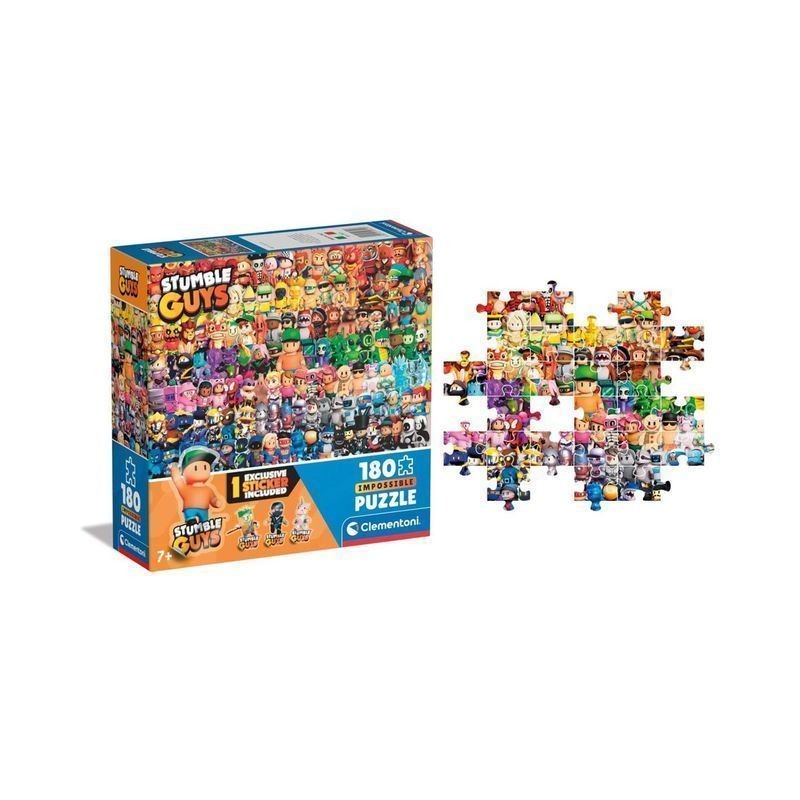 PUZZLE PZ.180 C/ADES. STUMBLE GUYS 29324 EAN 8005125293247 INGROSSO PUZZLE CLASSICI