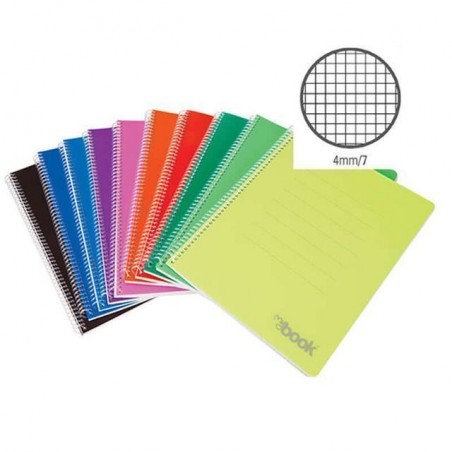 QUADERNO SPIRAL A6 80FG PP 4MM EAN 8033593022441 INGROSSO QUADERNI A SPIRALE