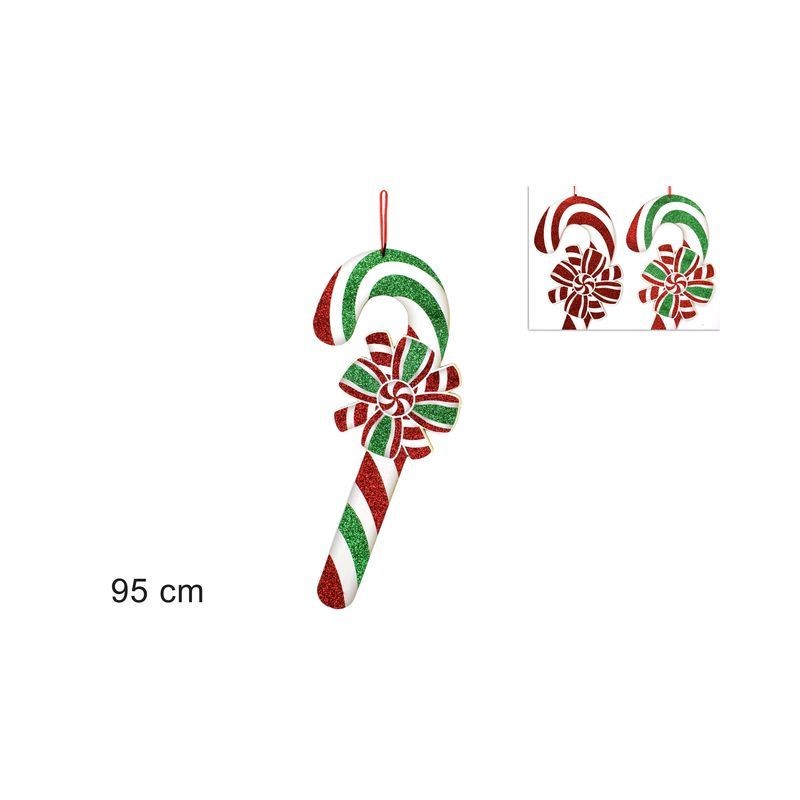 APPENDINO BASTONCINO 95CM 2 ASS. EAN 8053482158815 INGROSSO APPENDINI NATALIZI