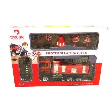 PLAYSET POMPIERI C/MEZZI 4ASS GIOCATTOLI EAN 8009549375060 INGROSSO GIOCATTOLI IN SCATOLA