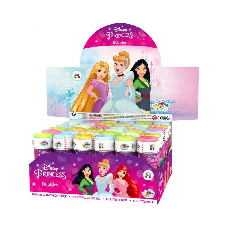 BOLLE SAPONE MAXI PRINCESS (16) EAN 8007315480109 INGROSSO BOLLE SAPONE E ACCESSORI