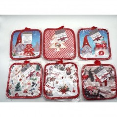 PRESINA COTONE 17X17CM DIS. NATALE 6ASS ARTICOLI NATALIZI EAN 8021029726285 INGROSSO CUCINA NATALIZIA