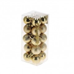 PALLINE NAT ORO A4FIN DIAM3 S/20 ARTICOLI NATALIZI EAN 8057586059108 INGROSSO PALLINE DI NATALE E PUNTALI