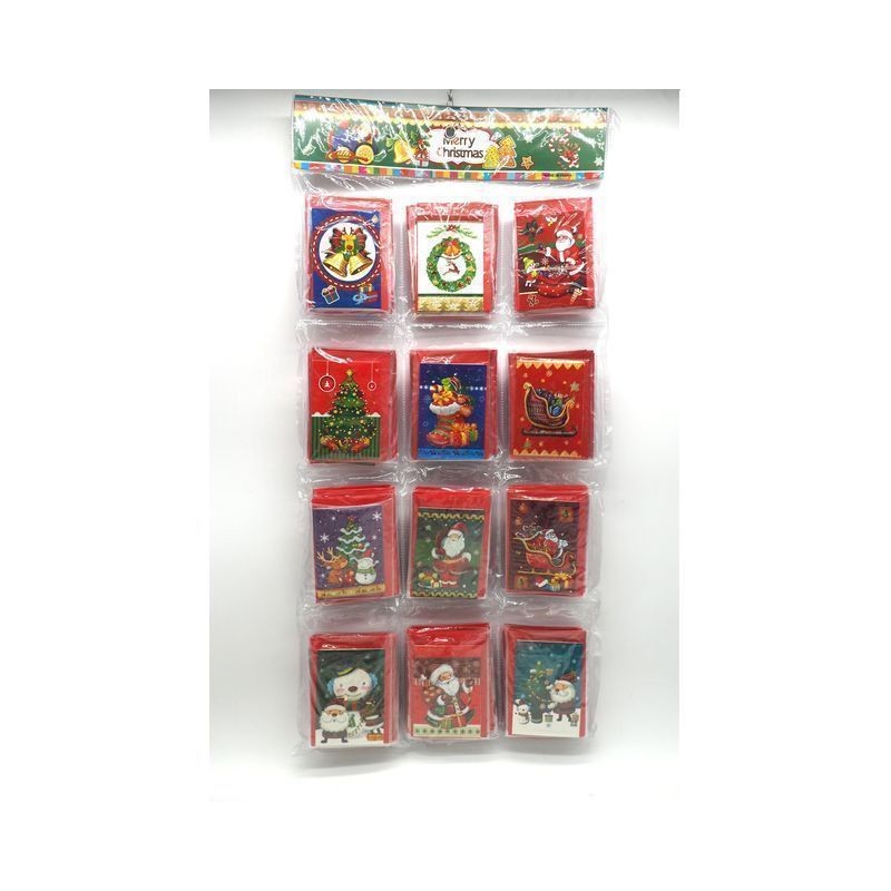 BIGLIETTINO AUGURI NATALE C/BUSTA (120) EAN 8021029813053 INGROSSO BIGLIETTI NATALIZI