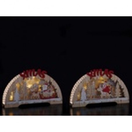 DECORAZ MDF 8L A2M NAT CM30X6XH17 EAN 8057586091917 INGROSSO OGGETTISTICA NATALIZIA