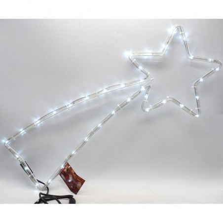 STELLA COMETA 48 LED BIANCA INT H27X68CM EAN 8021029869043 INGROSSO LUCI NATALIZIE