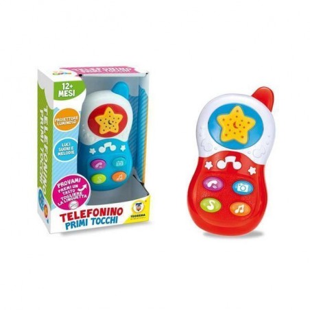 TELEFONINO PRIMI TOCCHI LUCI E SUONI 2AS EAN 8017967663041 INGROSSO GIOCHI PRIMA INFANZIA