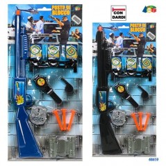 SET POLIZIA POSTO DI BLOCCO C/FUCILE ASS GIOCATTOLI EAN 8057438020669 INGROSSO GIOCHI DA EDICOLA