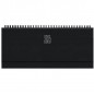 AGENDA 10,5X29,8 SETTIMAN GOMMATO NERO EAN 8051270081178 INGROSSO AGENDE E CALENDARI