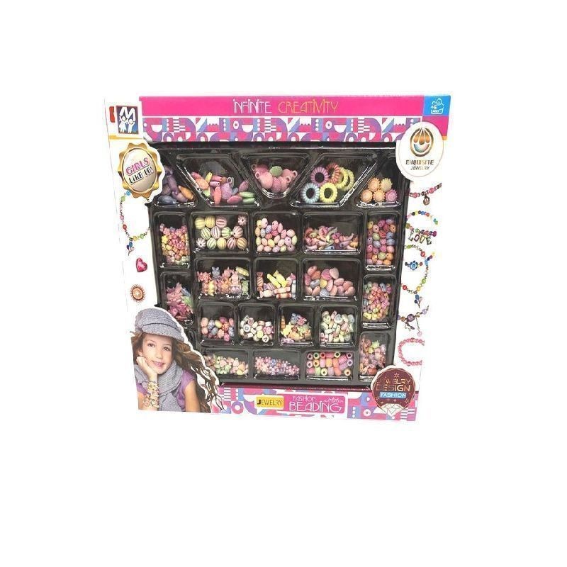 SET GIOIELLI FAI DA TE GRANDE EAN 8033866468167 INGROSSO GIOCATTOLI PER BAMBINE