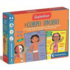 MONTESSORI - IL CORPO UMANO GIOCATTOLI EAN 8005125168767 INGROSSO GIOCHI SAPIENTINO
