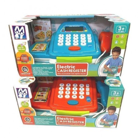 REGISTRATORE DI CASSA C/NASTRO E LET.CAR GIOCATTOLI EAN 8033866460420 INGROSSO GIOCATTOLI PER EDICOLA