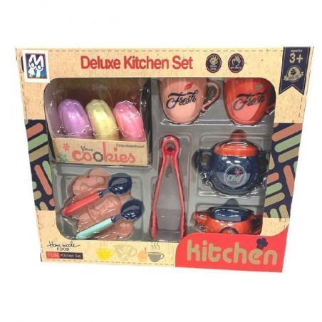 SERVIZIO DA THE COOKIES 2 TEGLIE EAN 8033866462158 INGROSSO GIOCHI DI CUCINA ED ELETTRODOMESTICI