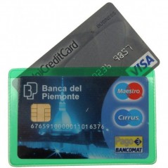 CRISTAL CARD COLOR PORTACARD A 2 SCOMP. TABACCHERIA EAN 8015915019995 INGROSSO PORTA DOCUMENTI TASCABILI