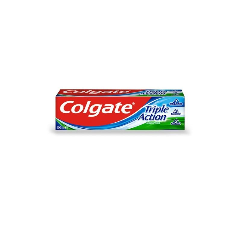 COLGATE DENTIFRICIO 100 ML TRIPLE ACTION EAN 6920354812521 INGROSSO ARTICOLI IGIENE ORALE