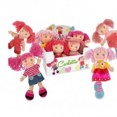CARLOTTA - BAMBOLA CUORE 30 CM 4 MLD ASS GIOCATTOLI EAN 8017967685449 INGROSSO BAMBOLE ECONOMICHE