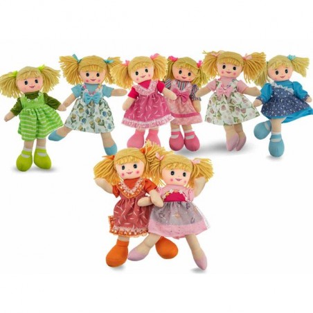 CARLOTTA - BAMBOLA IN PEZZA 40CM ASS EAN 8017967669593 INGROSSO BAMBOLE ECONOMICHE