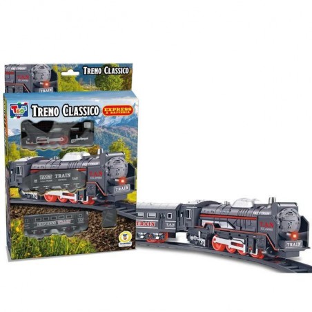 ELECTRIC CLASSIC TRAIN PISTA 44 CM EAN 8017967684831 INGROSSO PISTA TRENINO