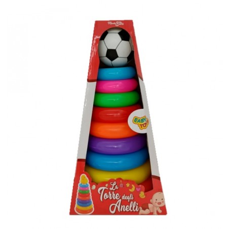 GIOCO ANELLI IN SCATOLA EAN 8059395894833 INGROSSO GIOCHI PRIMA INFANZIA