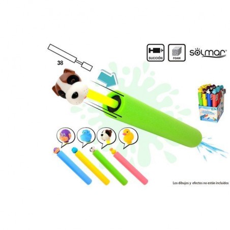 TUBO SPARA ACQUA ANIMALI ASS 38CM D.5 ARTICOLI MARE EAN 8430373162951 INGROSSO PISTOLE ACQUA E SPRUZZATORI