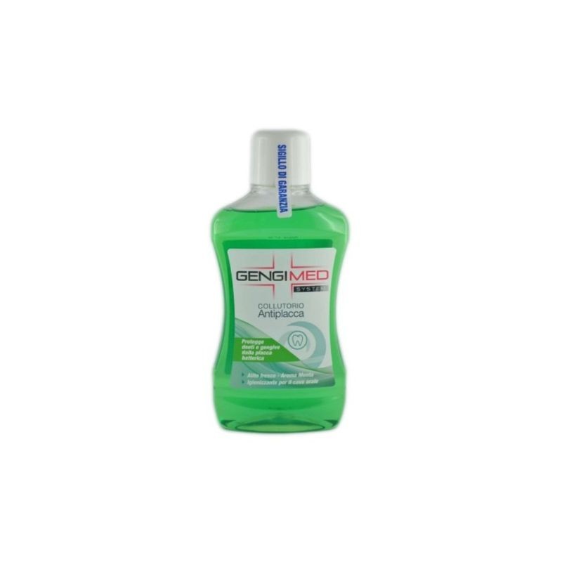 COLLUTORIO 500ML MENTA GENGIMED EAN 8000876010464 INGROSSO ARTICOLI IGIENE ORALE