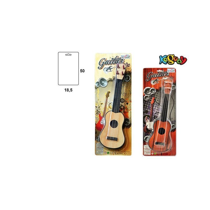 CHITARRA CLASSICA IN BLISTER 50X18,5CM EAN 8430373537001 INGROSSO CHITARRE E STRUMENTI A CORDA